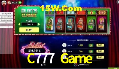 C777 Game - É Um Cassino Confiável - C777 Bet